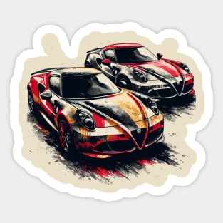 Alfa Romeo 4C Sticker